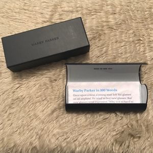 Warby Parker Eyeglasses Case